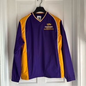 University of Wisconsin Stevens Point Basketball 2015 Pullover wind shirt Med